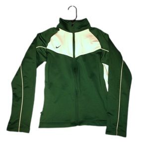 Green Nike Sweater - Crewneck